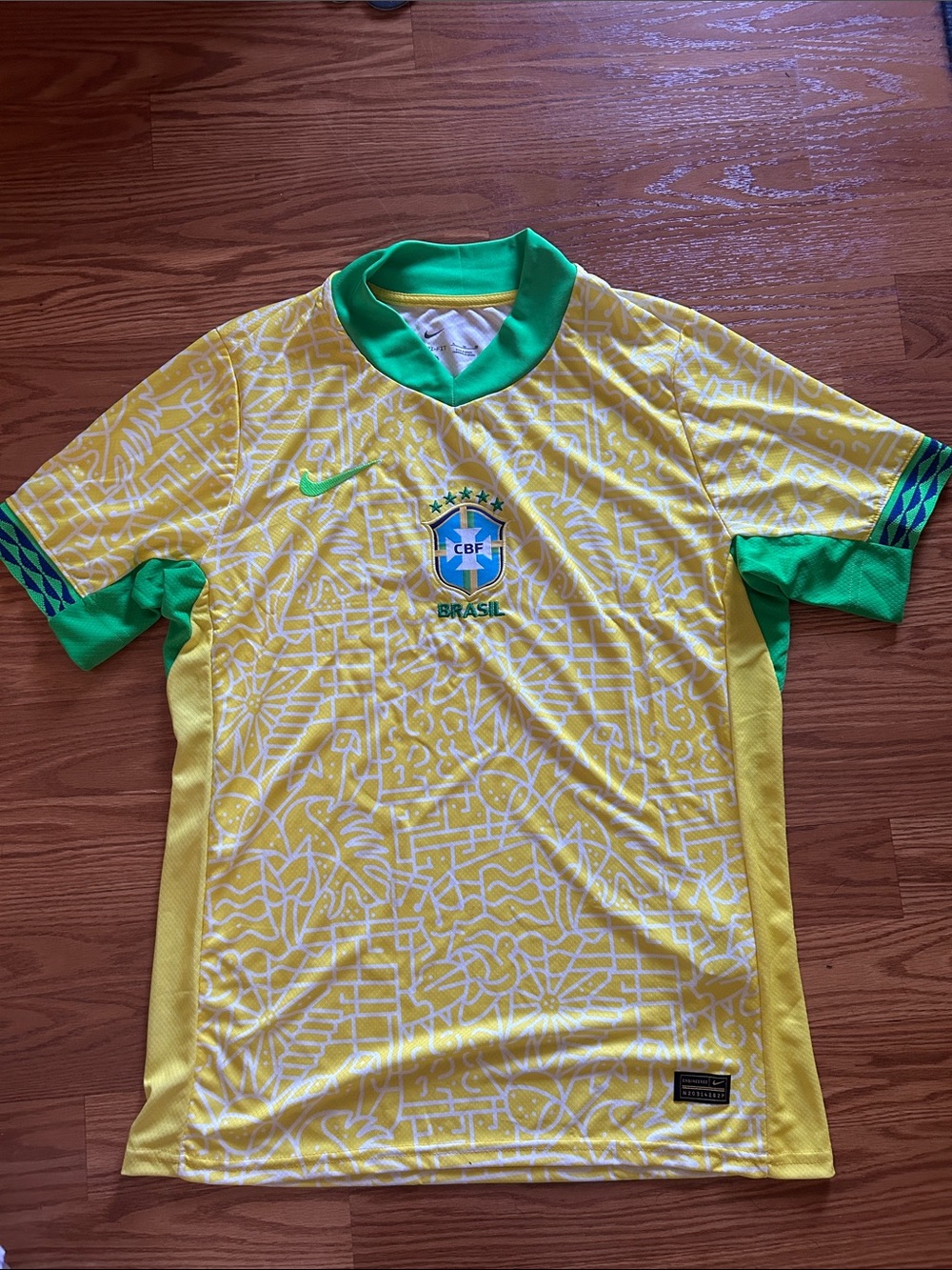 Nike CBF Brasil 24/25 Home Jersey Mens size XL
